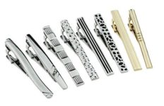 Zakka Republic 8pc Mens Fashion Tie Clips Bar Set Mix Color (TP-01)