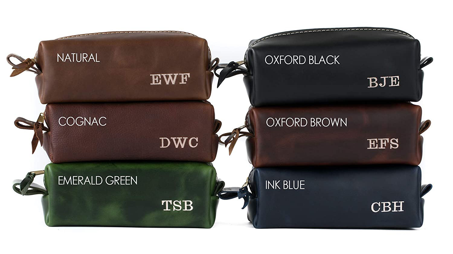 Leather Dopp Kit Bag, Toiletry Bag, Groomsmen Gift, Leather Toiletry Bag with Monogram, Gifts for Men, Travel Bag