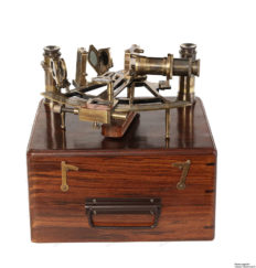 US HANDICRAFTS 8 Inch Maritime Antiques Marine Captain Sextant - Brass Nautical Sextant