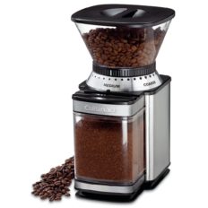 Coffee Grinder by Cusinart, Electric Burr One-Touch Automatic Grinder with18-Position Grind Selector, Stainless Steel, DBM-8P1