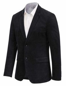 Paul Jones Men's Corduroy Casual Sport Coat Jacket Slim Fit 2 Button Blazer