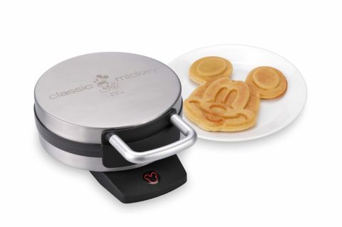 Disney DCM-1 Classic Mickey Waffle Maker, Brushed Stainless Steel