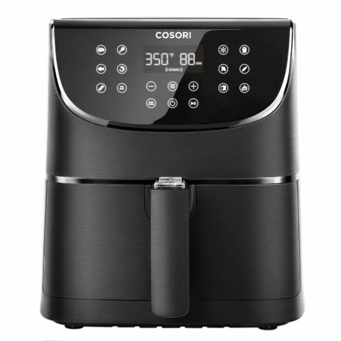 COSORI Air Fryer (100 Free Recipes Book) 1500W Electric Hot Oven Oilless Cooker, 11 Presets, Preheat & Shake Reminder, LED Touch Screen, Nonstick Basket, 3.7 QT, Digital-Black