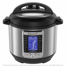Instant Pot Ultra 10-in-1 Electric Pressure Cooker, Sterilizer, Slow Cooker, Rice Cooker, Steamer, Sauté, Yogurt Maker, Cake Maker, Egg Cooker, and Warmer, 6 Quart, 16 One-Touch Programs