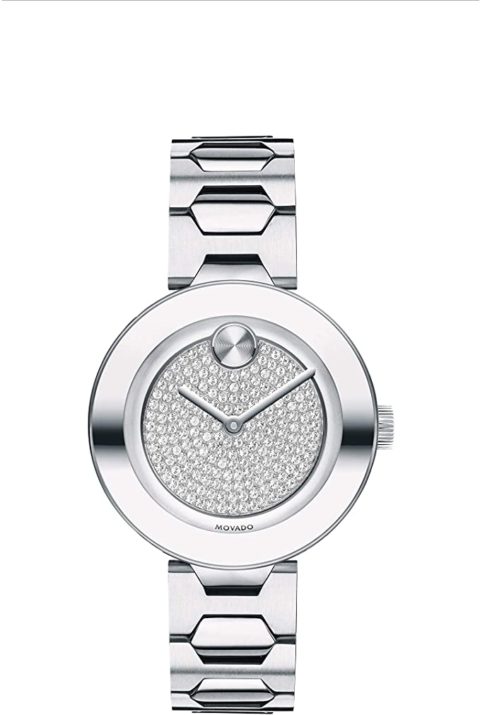 Movado Bold, Stainless Steel Case, Silver Dial, Stainless Steel Bracelet, Women, 3600567
