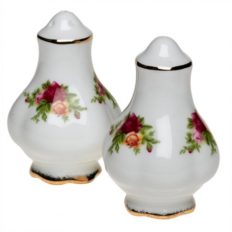 Royal Albert Old Country Roses 3-Inch Salt and Pepper Set