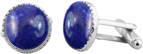 Lapis Cufflinks for Men, Blue Cufflinks for Men, Cufflinks for Men