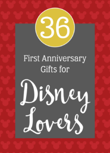 Featured Image for Thirty Six First Anniversary Gifts for Disney Lovers