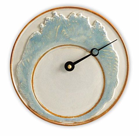 Georgetown Pottery Tide Clock - Ivory Wave