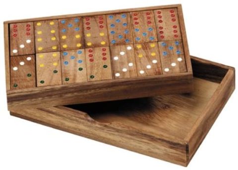 Wooden Domino Game