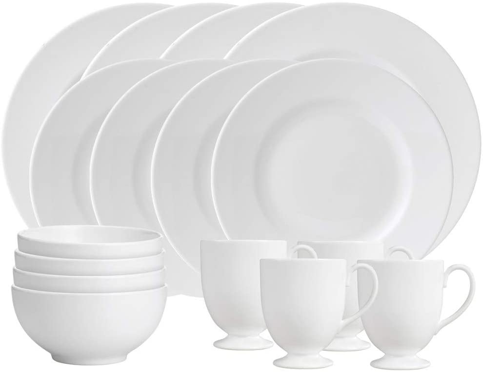 Wedgwood White 16-Piece Dinnerware Set