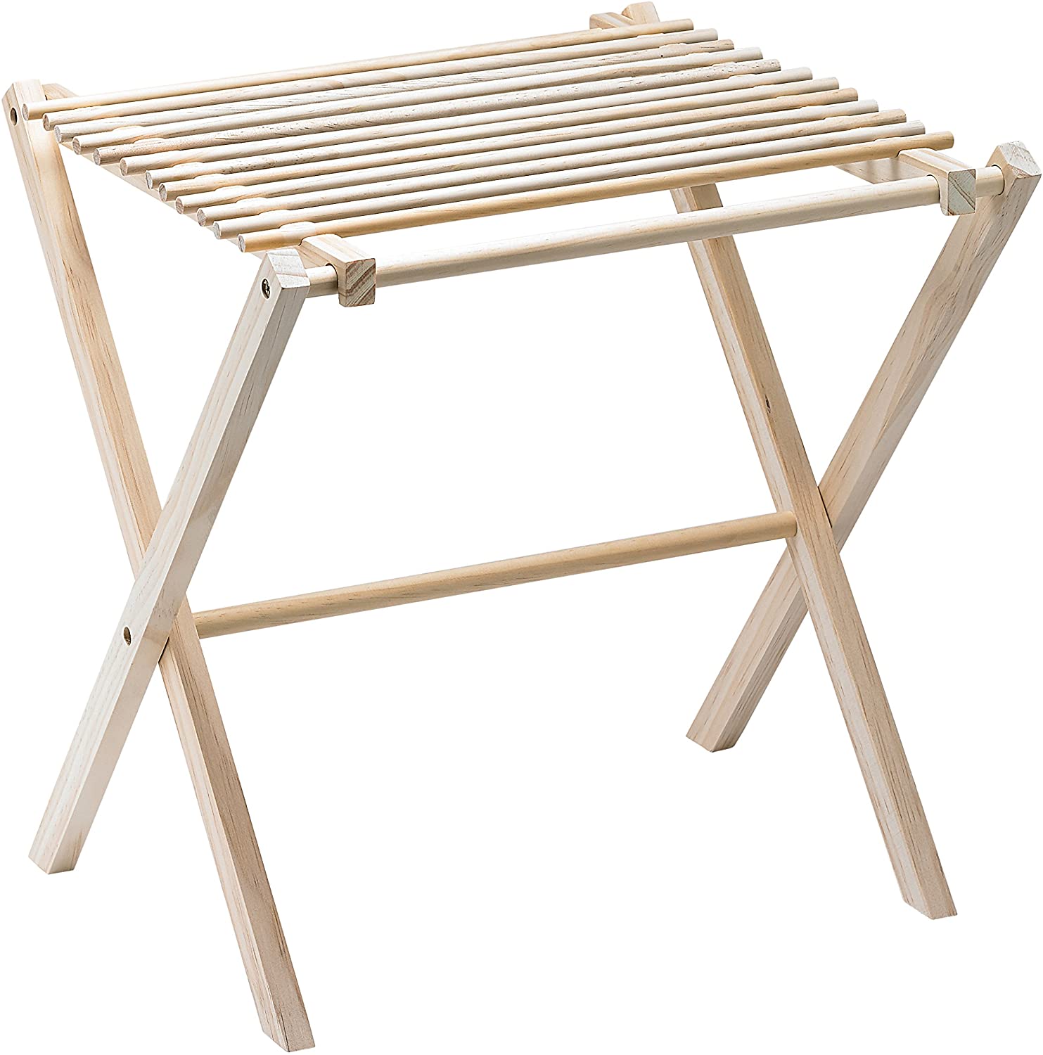 Fante's Collapsible Pasta and Noodle Drying Rack, Natural Wood, 14.5 x 16 x 15-Inches, The Italian Market Original Since 1906