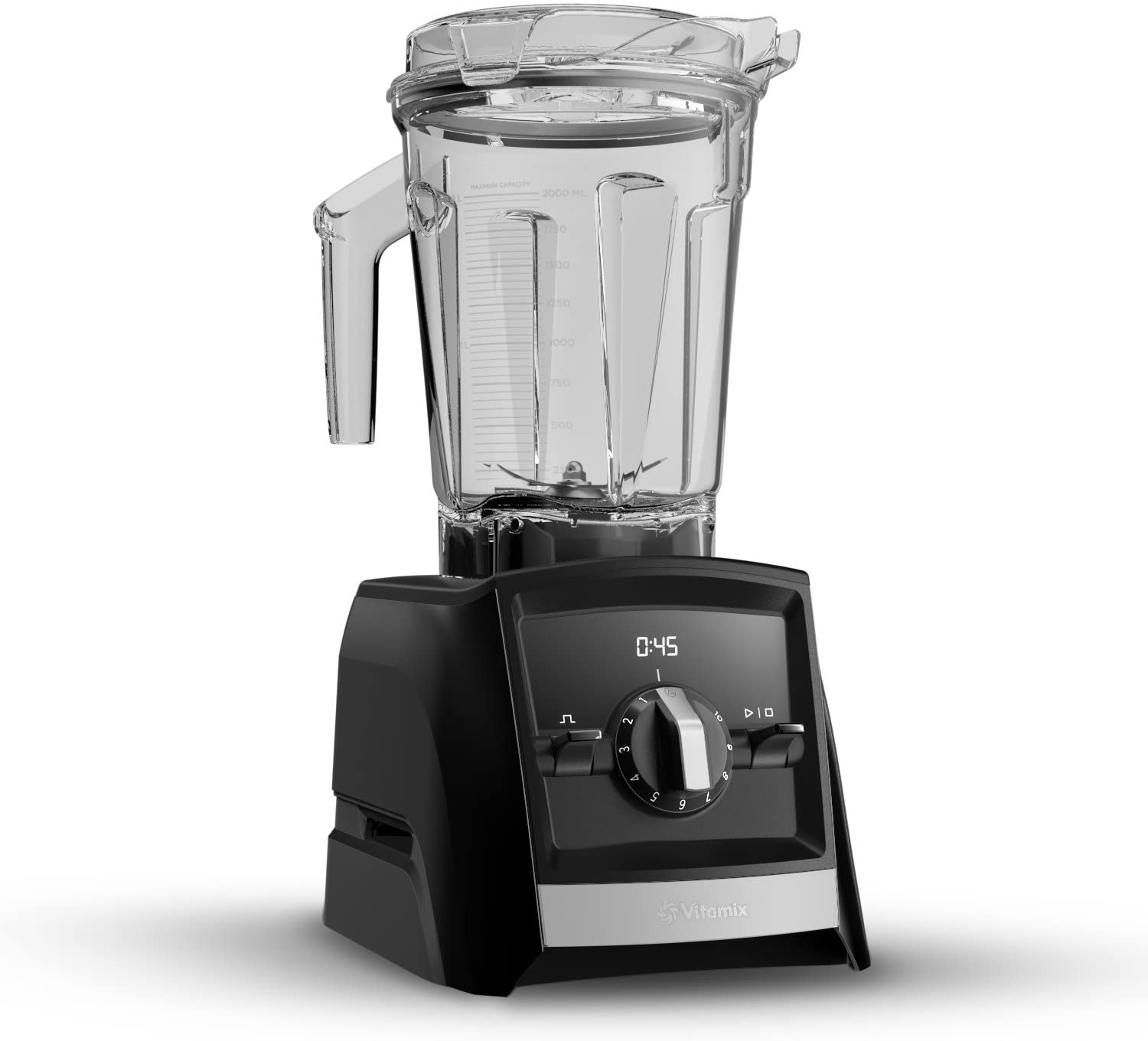 Vitamix A2300 Ascent Series Smart Blender, Professional-Grade, 64 oz. Low-Profile Container, 64 fl oz, Black