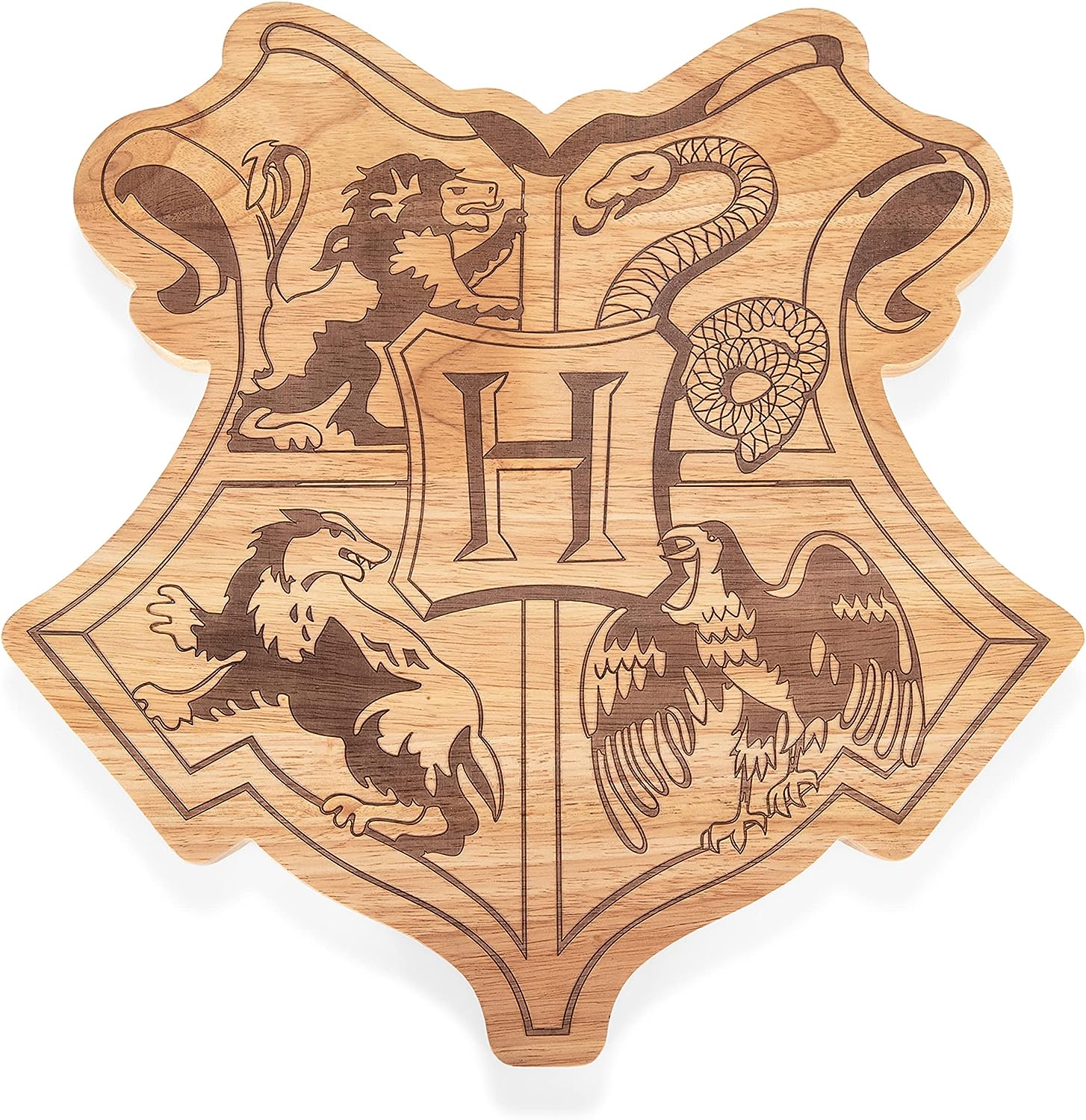 Toscana Harry Potter Hogwarts Serving Board, Charcuterie Board, Serving Tray, (Parawood)