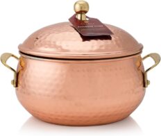 Thymes Copper Pot Candle - 18 Oz - Simmered Cider