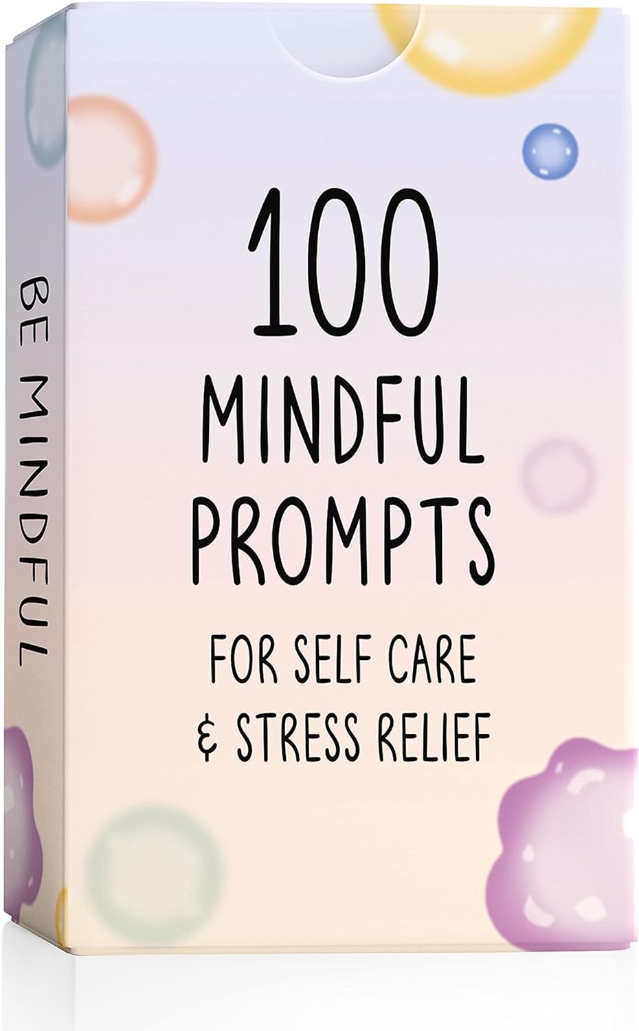 BEST 100 Mindful Prompts for Self Care & Stress Relief | Cards to Reduce Anxiety & Increase Relaxation | Perfect Mindfulness Gift | Beyond Positive Affirmations | Meditations For Kids, Teens, & Adults