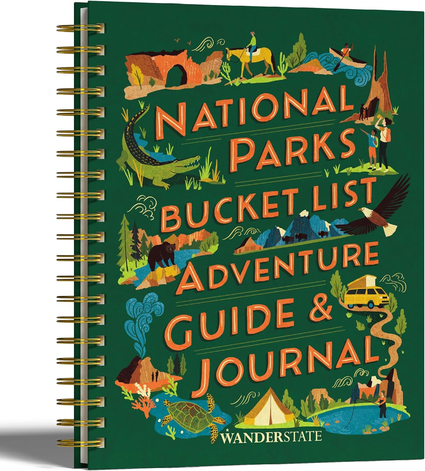 National Parks Bucket List Adventure Guide & Journal: Your Way to Explore America\\\'s National Parks & Document Your Adventures for a Lifetime! (Planner, Travel Guide, Journal, Passport Stamp Book)