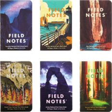 Field Notes: National Parks Series Bundle of 6 Notebooks from Packs A and D